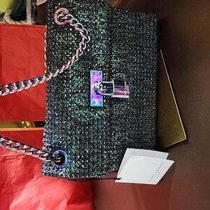 Kurt Geiger Brixton Iridescent Crossbody  Bag Nwt
